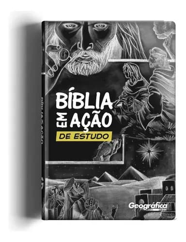 Capa da Bíblia em Ação de Estudo