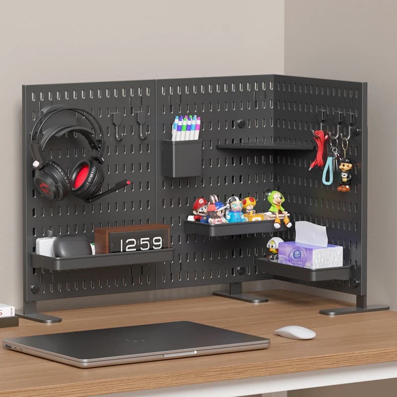 Organizador modular candidato para controles, fones e acessórios