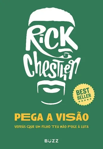 Capa verde do livro Pega a Visão de Rick Chesther